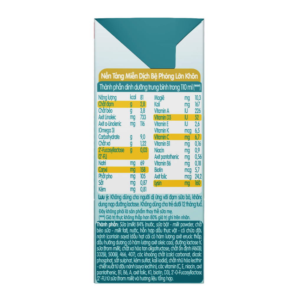 [Gift] Lốc 4 hộp Sữa pha sẵn Nestlé NANGROW sữa mát từ Thụy Sĩ 100% Canxi giúp bé cao lớn vượt trội 9(4 x 110ml)