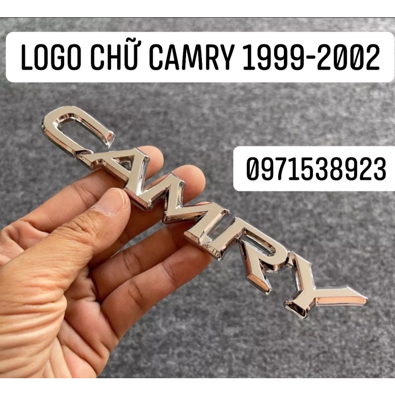 LOGO CHỮ CAMRY CAO CẤP GIÁ RẺ DÁN XE TOYOTA CAMRY 1999-2002