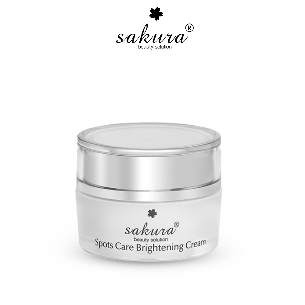 Kem dưỡng da trắng sáng Sakura Spots Care Brightening Cream mờ nám sạm 13g