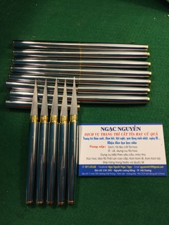 Dao tỉa hoa inox ( mini lưỡi thái lan)