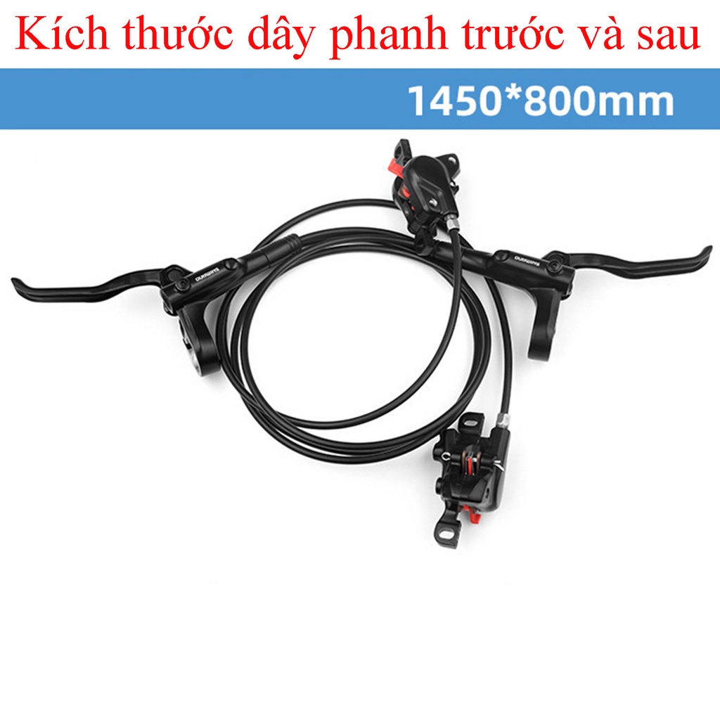 Bộ phanh dầu xe đạp thể thao Shimano