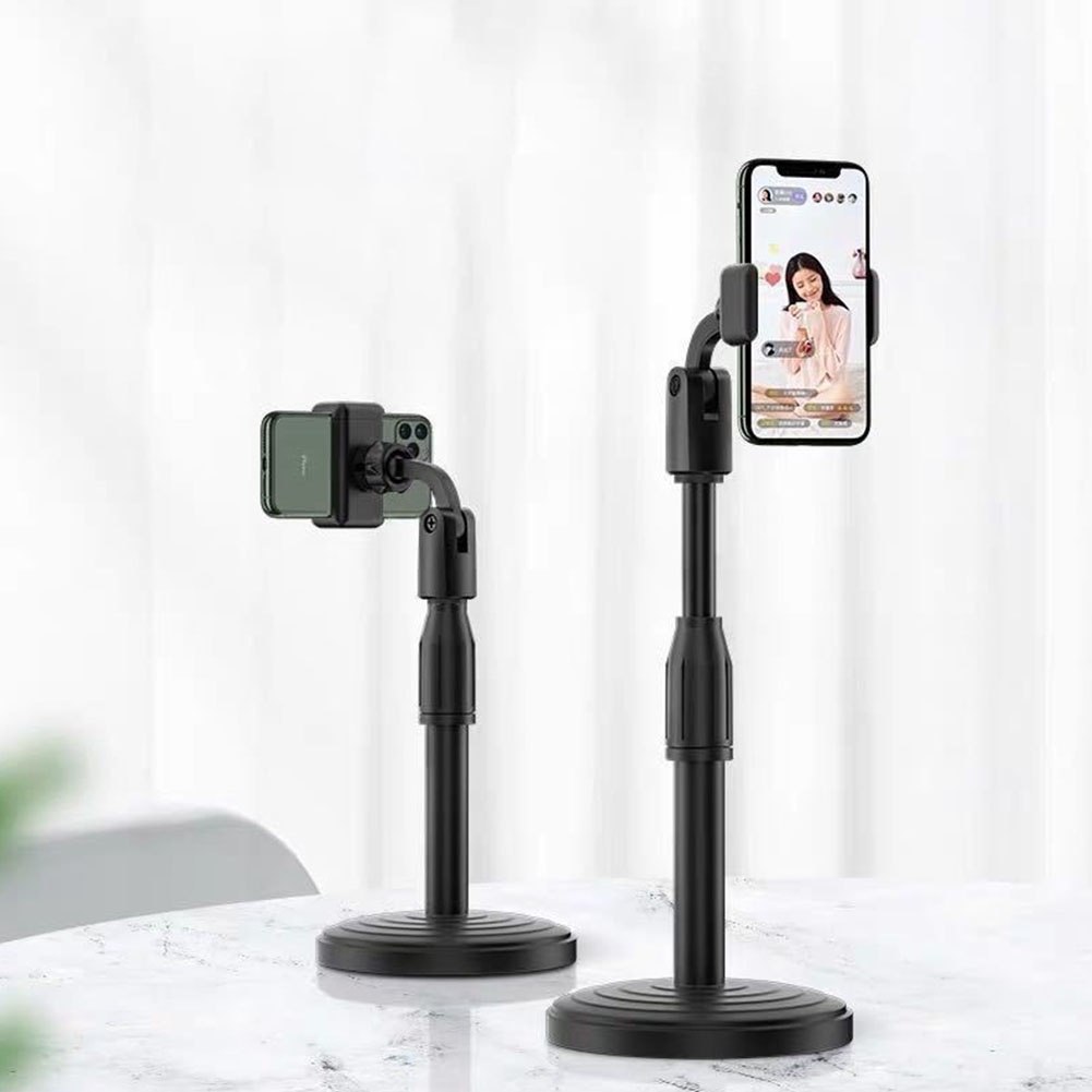 Điện thoại di động đế để bàn di động sống nhanh tay kẹp đầu có thể điều chỉnh Giá đỡ điện thoại di động cầm tay