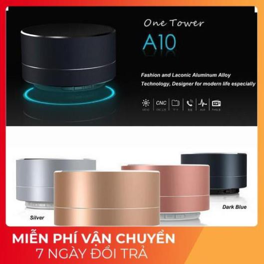 Loa Bluetooth A10 Thiết Kế Nhỏ Gọn Sang Chảnh Âm Thanh Hay - Màu Ngẫu Nhiên