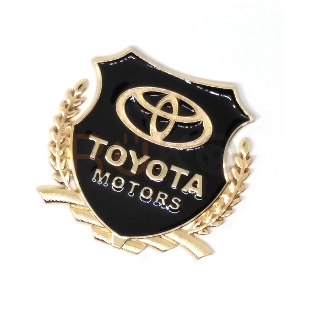 Tem dán, Miếng dán huy hiệu Toyota (1 chiếc)