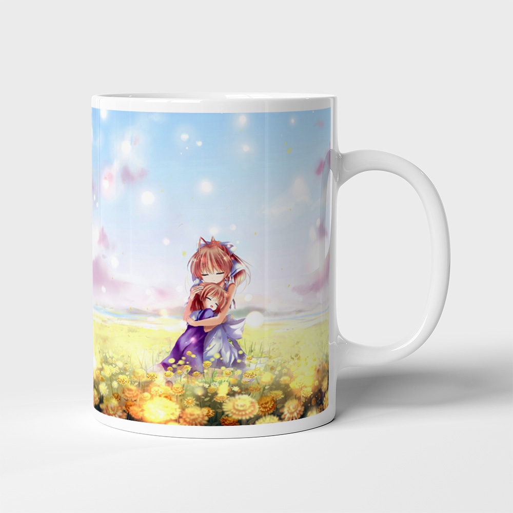 Cốc uống nước Anime, ly in hình CLANNAD - Mẫu 1. Nhận in theo yêu cầu