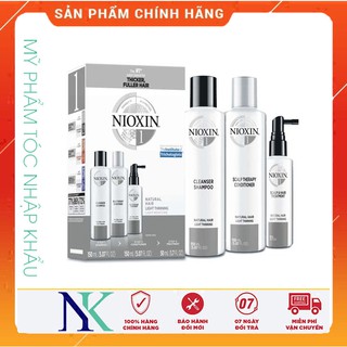Bộ dầu gội nioxin trialkit chống rụng tóc 150ml