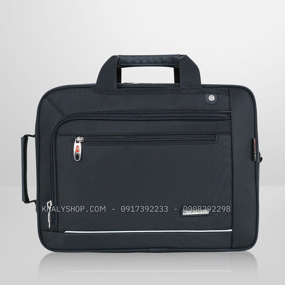 Balo , cặp đa năng học sinh cấp 2,3 thương hiệu Kim Long 205 màu đen - 600SNBLKL205 ( 40x16x30cm )
