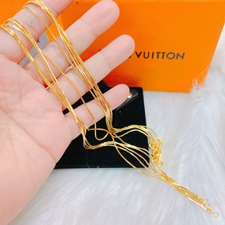 Dây chuyền mì mạ vàng sáng đẹp
