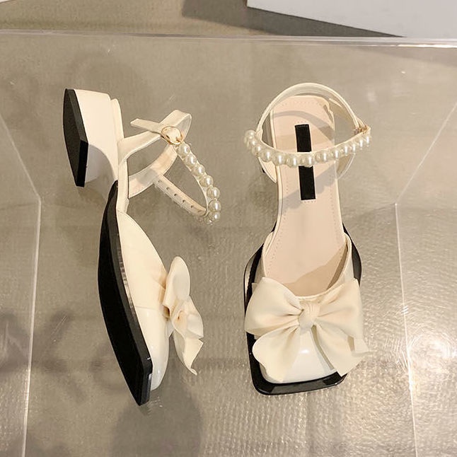 2023 Thời Trang Mới Dép Thông Thường Đế Mềm Tăng độ Thoải Mái Cho Học Sinh Giày Nữ Mary Jane