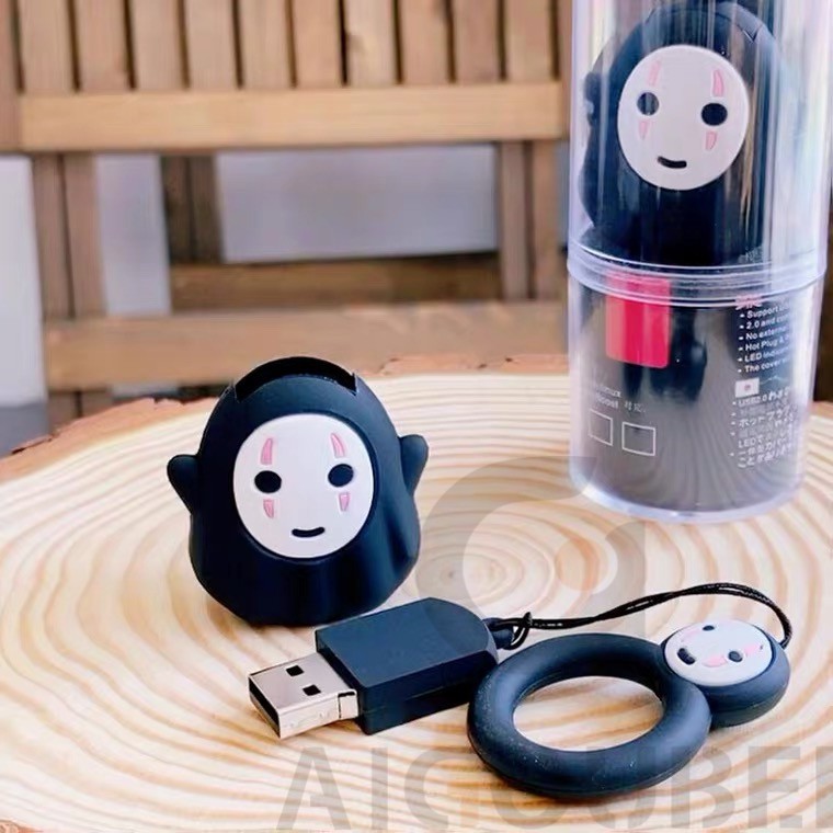 USB2.0 silicone hình hoạt hình vô diện cho máy tính xách tay bộ nhớ ổ đĩa Lightning 1GB 2GB 4GB 8GB 16GB 32GB 64GB 128GB