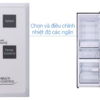 Tủ lạnh Panasonic NR-BC369QKV2 322L