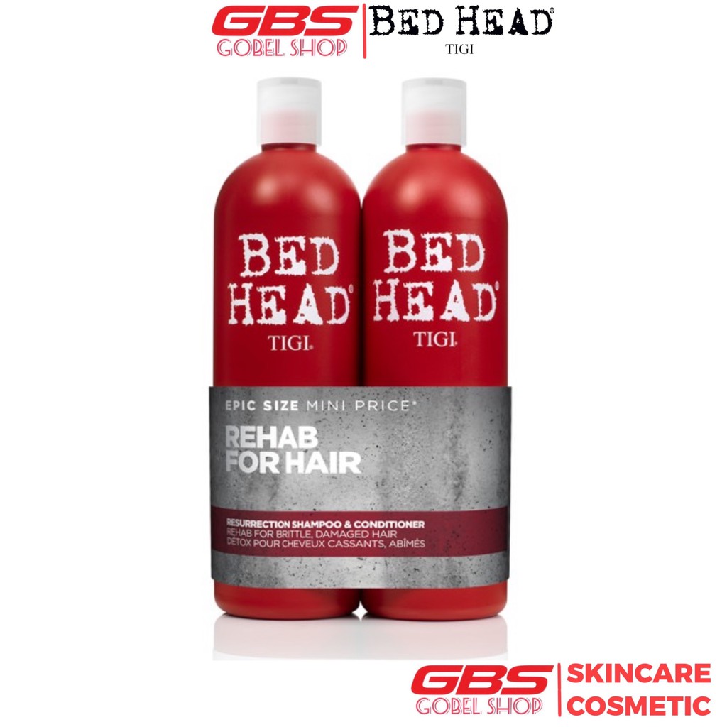 [ Hóa Đơn Đỏ ] Cặp Dầu Gội Xả Phục Hồi Tóc Hư Tổn Tigi Bed Head