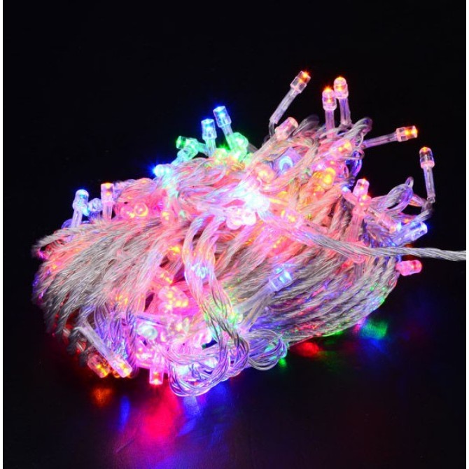 Đèn led nhấp nháy 4m,7m  trang trí Noel, trang trí tiệc