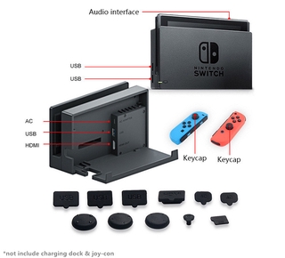 Ốp Silicon Cao Cấp Cho Máy Chơi Game Nintendo Switch