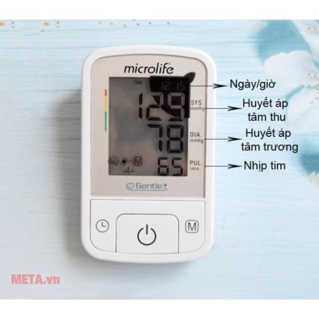 MÁY ĐO HUYẾT ÁP BẮP TAY MICROLIFE BP A2 BASIC -  BẢO HÀNH 5 NĂM