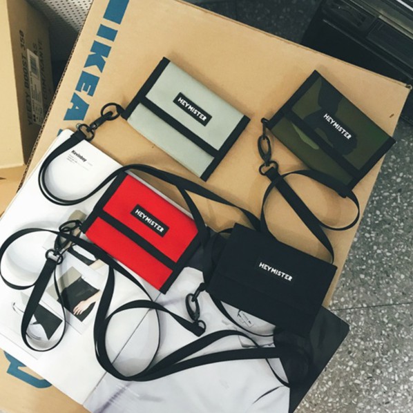 HeyMister - Ví thời trang vải Canvas chống nước cao cấp HM14 | BigBuy360 - bigbuy360.vn