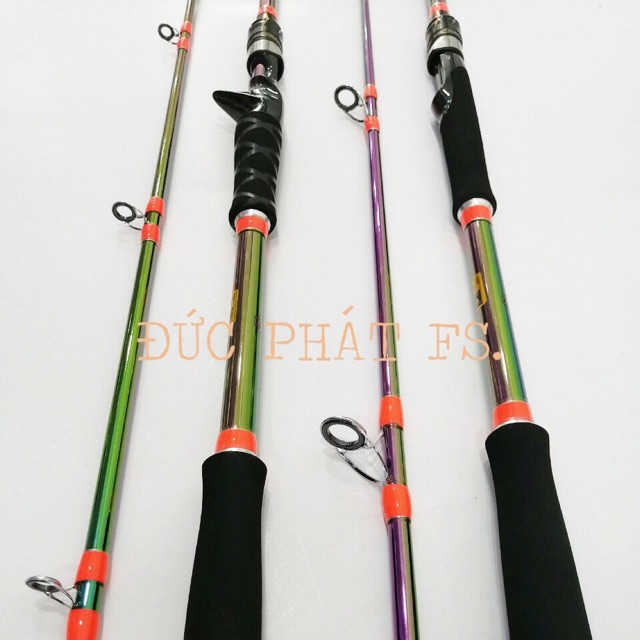 CẦN CÂU LURE PHÔI 7 MÀU CÂU LURE BẠO LỰC