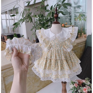 Đầm công chúa  bé gái 5-18kg😘 TẶNG KÈM TURBAN😘NHƯ Ý HOUSE'S-  hàng thiết kế