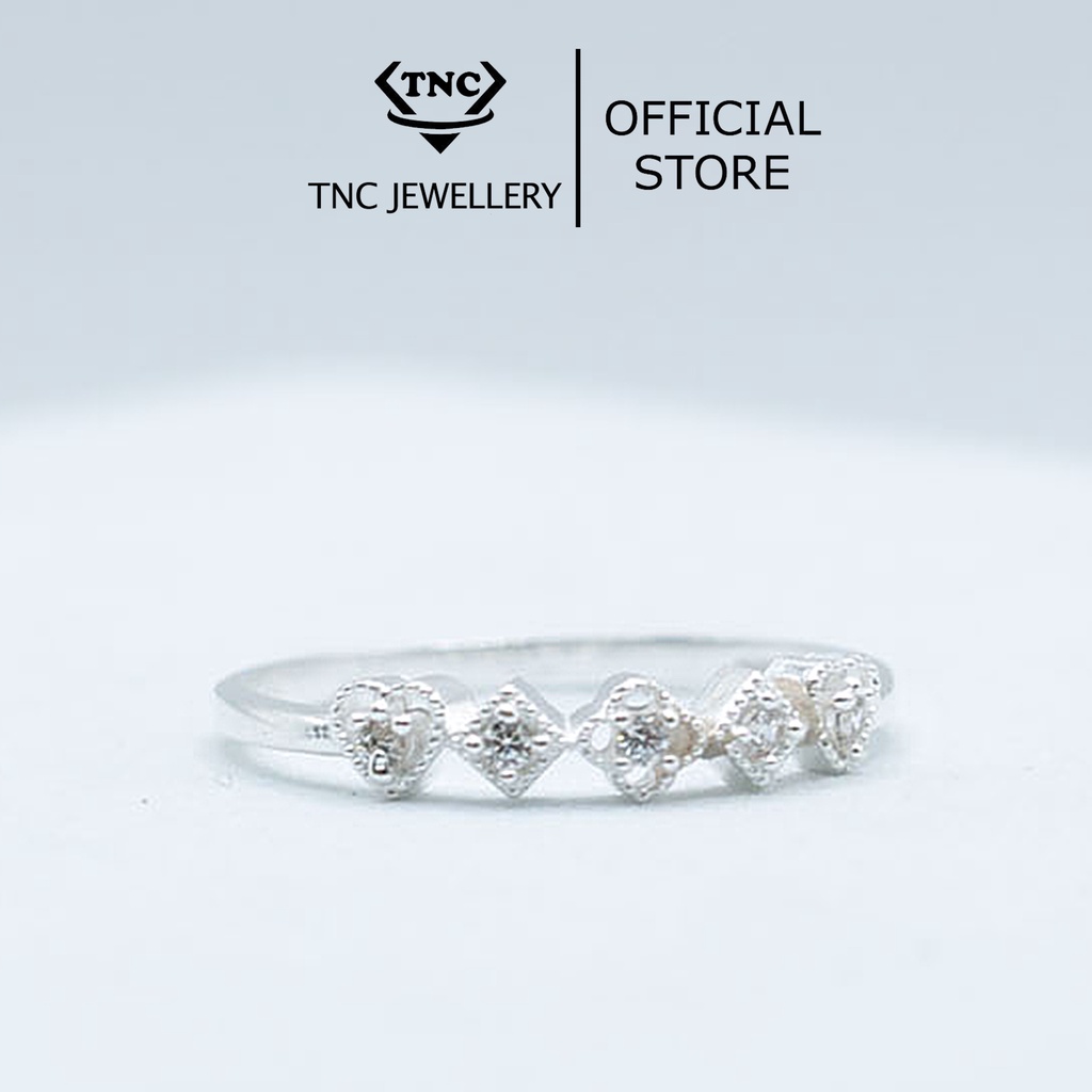 Nhẫn Bạc Nữ Bông Hoa Sao Nhẹ Nhàng, Thanh Lịch -Trang Sức TNC JEWELLERY