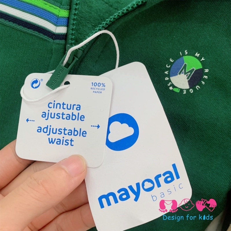 Áo khoác nỉ xuất dư Mayoral cho bé yêu