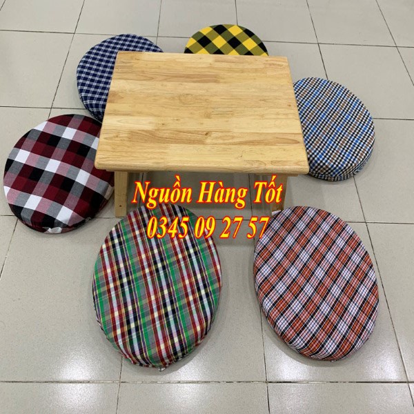 Đệm Ngồi Bệt Size 38x5cm Có Dây Kéo Dễ Giặt Hiện Đại Phong Cách Nhật.