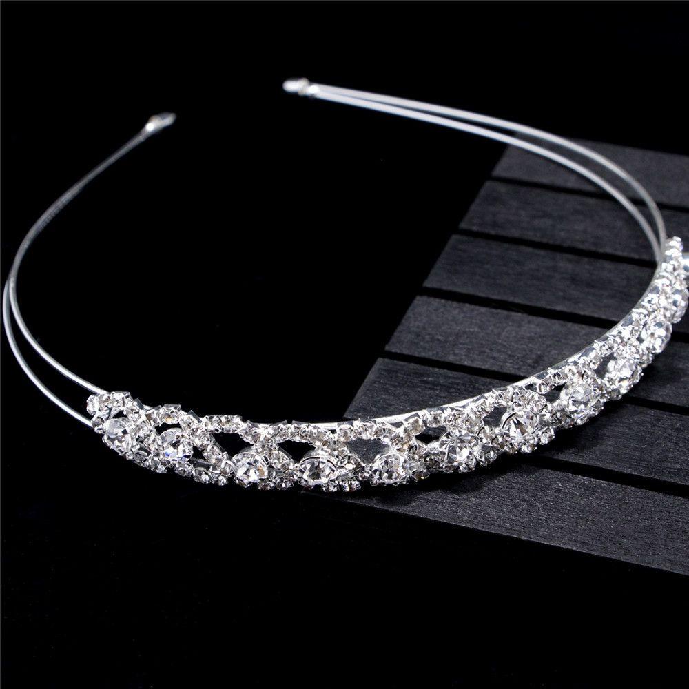 YVE Băng Đô Cài Tóc Hình Vương Miện Thời Trang Cho Nữ