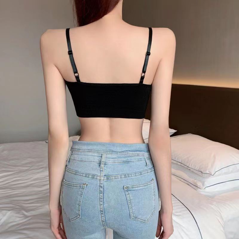 197372 Áo Lót Dây Chéo Lưng Có Thể Điều Chỉnh Chất Liệu Cao Su Latex