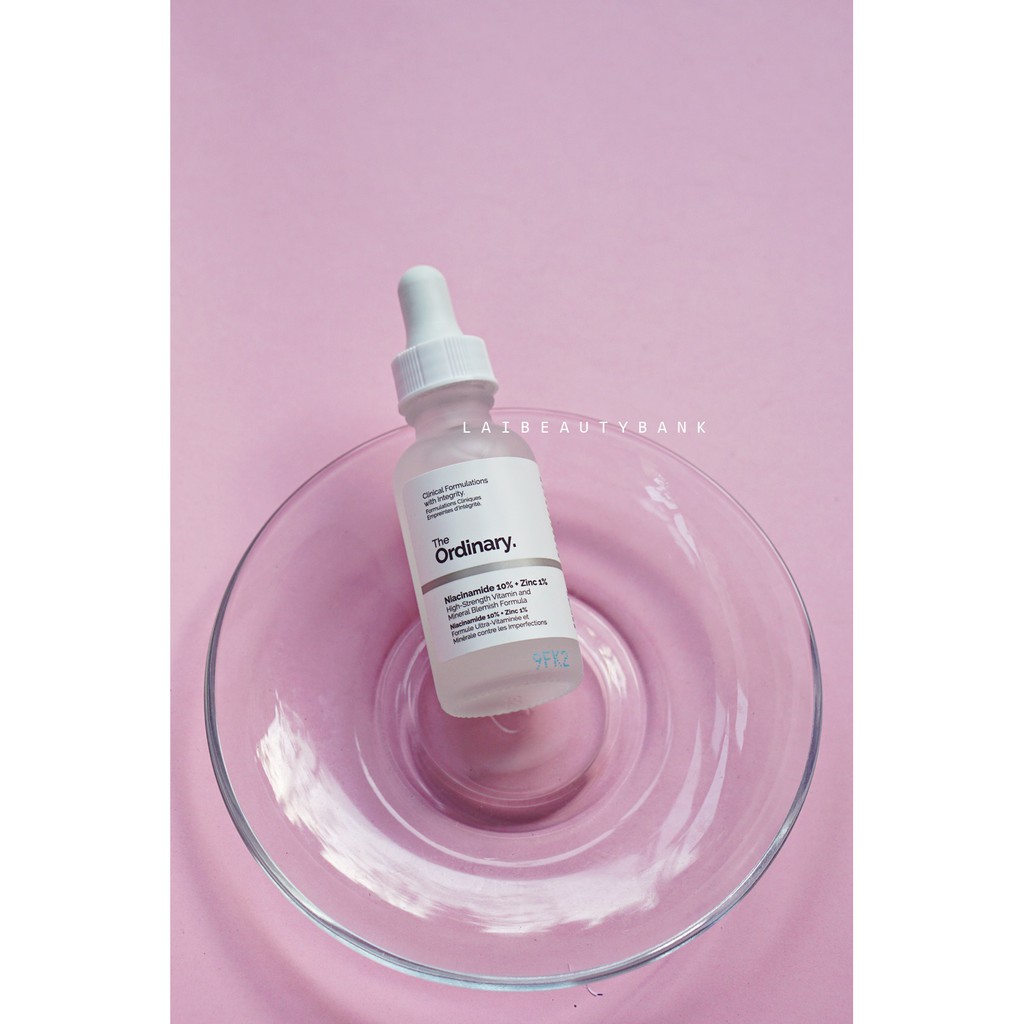 The Ordinary Niacinamide 10% + Zinc 1% 30ml-Serum làm sáng da, mờ thâm, chống lão hóa