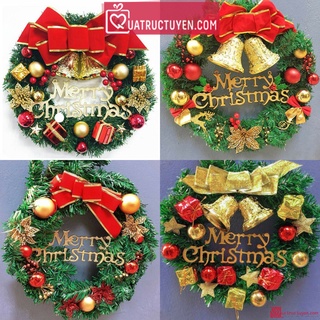 Trang trí giáng sinh Vòng nguyệt trang trí Giáng sinh noel 2020 (Nhiều mẫu kích thước)