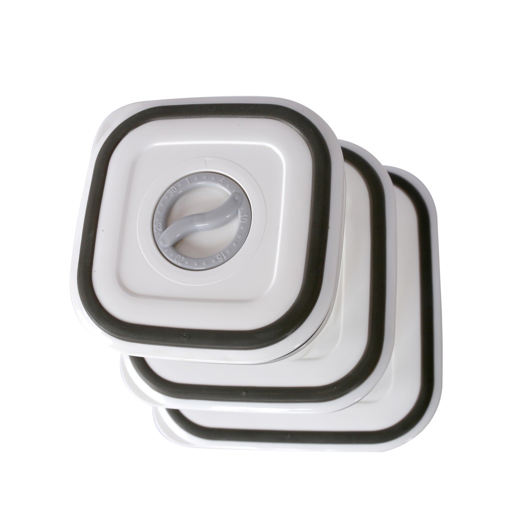 [LIFEMC11M2ADP -12% đơn 250K] Bộ hộp nhựa đựng thực phẩm COMET Bộ 3 hộp vuông CH16-69