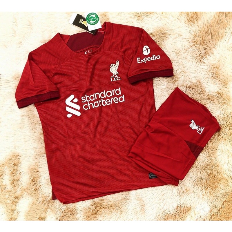 Áo đá bóng 2022/23🔥Tuyển Liverpool 👉Chất liệu mè thái thấm hút mồ hôi
