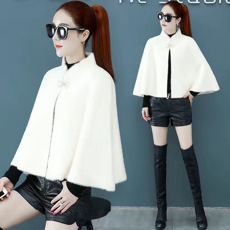 Áo khoác cardigan vải len lông cừu dáng ngắn phong cách mùa thu/đông thanh lịch cho nữ dự đám cưới | BigBuy360 - bigbuy360.vn