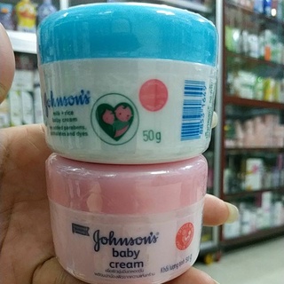  Kem dưỡng ẩm johnson baby 50g Thái lan AN TOÀN CHO DA BÉ 