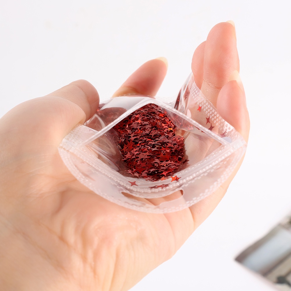 Set 1 Hộp Phụ Kiện Lấp Lánh 3D Trang Trí Móng Tay