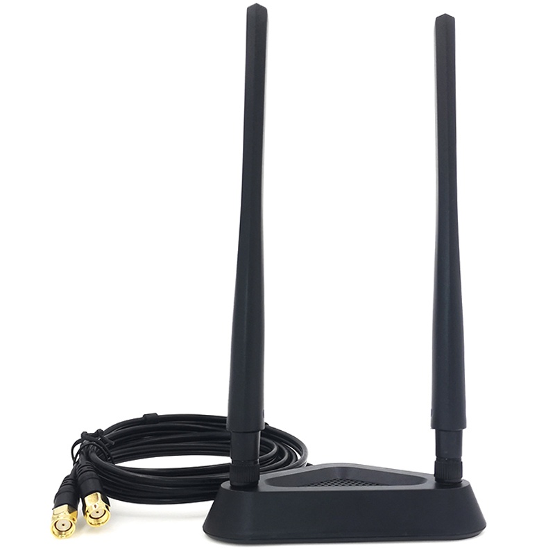 Anten wifi không dây nối dài tần số kép 8db Sma 2.4g/5g