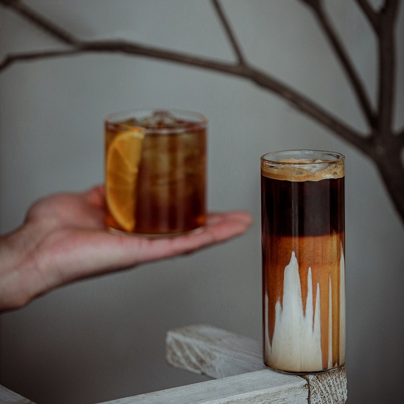 Ly thủy tinh trong suốt hình tròn có thể sử dụng trong lò vi sóng