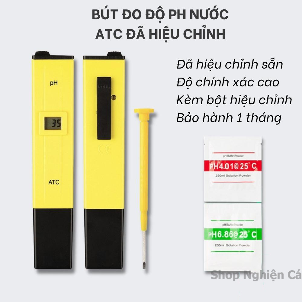 Bút đo độ PH nước ATC thử tính kiềm axit nước, bảo hành 1 tháng, đã hiệu chỉnh độ chính xác cao