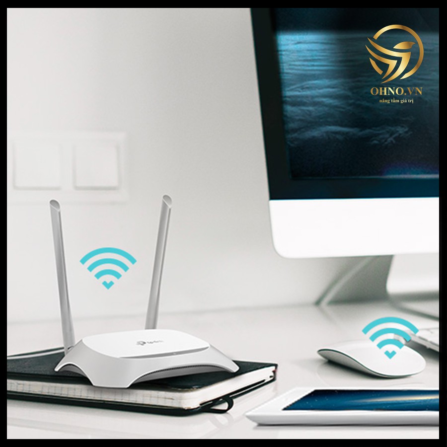 Bộ Modem Router Phát Sóng Wifi TP LINK TPLINK 840N 300Mbps Chính Hãng Tốc Độ Cao