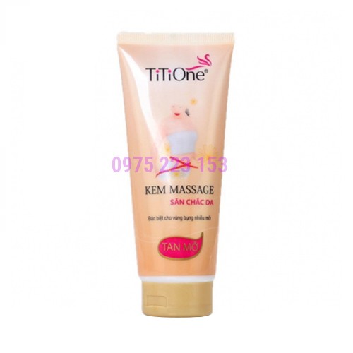 Kem massage tan mỡ săn chắc da TiTiOne 350g