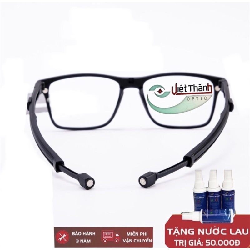 gọng kính cận thể thao nam nữ 5 trong 1 đa năng có nam châm kính sống ảo wannahang 5 in 1