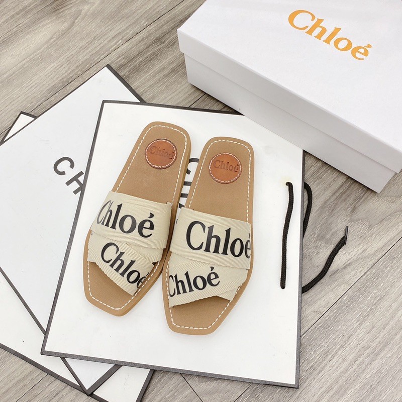 Dép lê Chloe’ hàng QC cao cấp, fullbox hãng