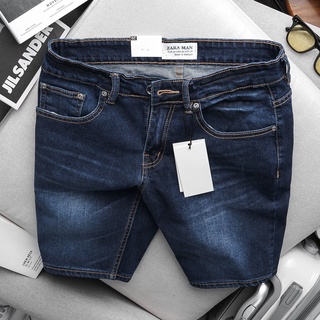 Quần Jean Lửng Nam, Quần Short Denim Nam hàng Xuất Khẩu chất co giãn xịn