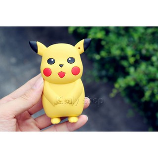 Pin sạc dự phòng Pikachu 8800mAh siêu  nhỏ gọn, siêu dễ thương