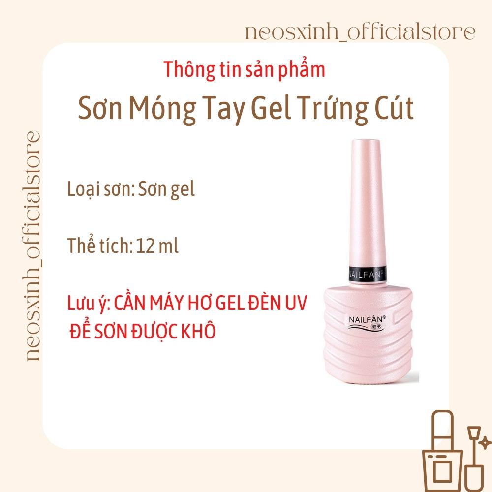 Sơn Móng Tay Gel Trứng Cút UV LED - Neosxinh Nails