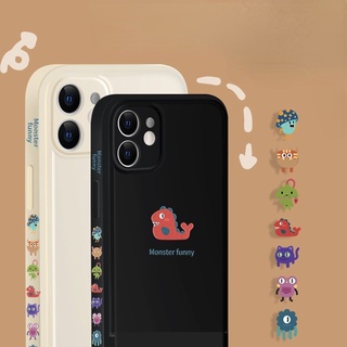 Ốp Điện Thoại TPU Mềm Hình Quái Vật Hoạt Hình Cho IPhone 13 12 Pro Max 11 Pro Max Xs Max Xr X 6 6S 7 8 Plus Se 2020
