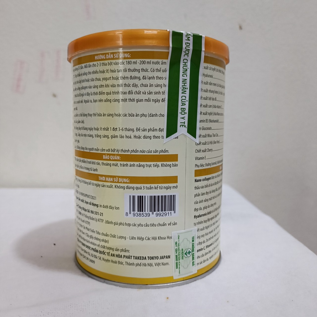 Sữa Bột DR. Nano Hyaluron & Collagen Tokyo Japan Bổ Sung Collagen Tăng Kích Thước Vòng 1 Giúp Tăng Cường Nội Tiết Tố Nữ,
