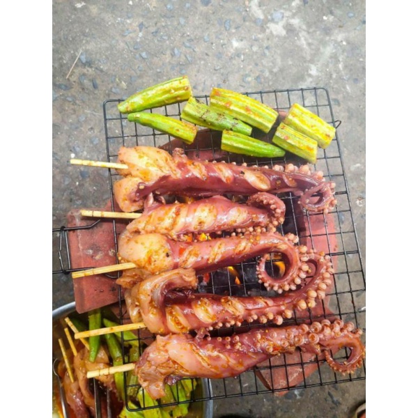 🐙RÂU BẠCH TUỘC ĐỦ KG. khay 500g