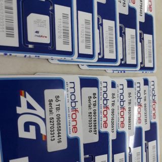 Sim mobifone 4g lên mạng, gọi miễn phí