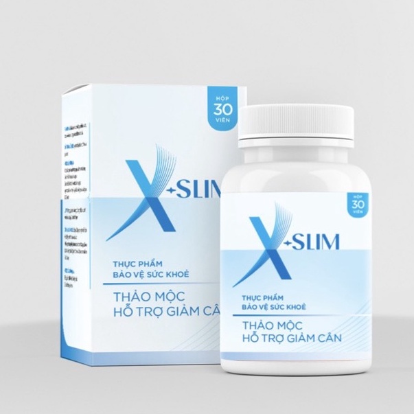 Viên Uống Thảo Mộc Hỗ Trợ Giảm Cân X - Slim Hộp 30 Viên Sử Dụng 15 Ngày