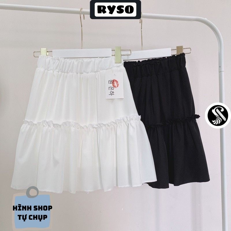 Chân Váy Xòe Ulzzang 2 Tầng Dáng Ngắn Chữ A Chất Vải Voan ( Có Quần Trong ) | BigBuy360 - bigbuy360.vn